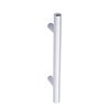 South Main Hardware Euro Bar Cabinet Handle (1/2" Diameter), 6.13" Length (3.75" Hole Center), Polished Chrome, 10PK SH890-PC-10